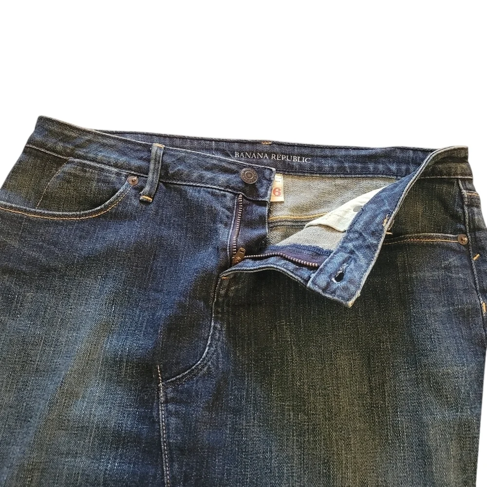 Banana Republic Dark Blue Denim Jeans - Picture 7 of 7